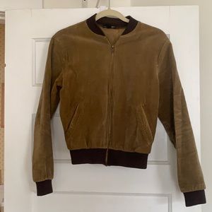 American Apparel Corduroy Bomber Jacket